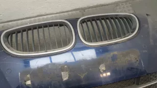 51117178079,7178079 Бампер передний синий BMW 5 E60/E61 Арт 9210539, вид 2