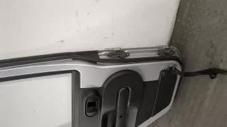  Дверь задняя левая серебристая Jeep Wrangler JK Арт 20425692, вид 5