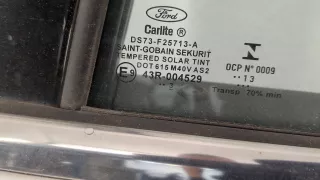  Дверь задняя левая белая Ford Fusion 2 Арт 20427333, вид 2