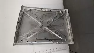  Капот серебристый Jeep Wrangler JK Арт 20426100, вид 2