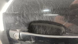 124254,13181602,13181601 Дверь передняя правая черная Opel Corsa D Арт 20403273, вид 3