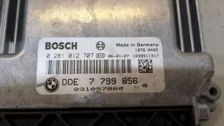 Блок управления двигателем BMW 7 E65/E66 2006г. 0281012707,799856 - Фото 2