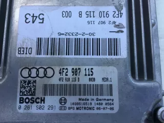 Блок управления двигателем Audi A6 C6 (S6,RS6) 2004г. 4F2907115 - Фото 2
