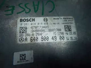 0281018018 A6409004900 9663862880 Блок управления двигателем Mercedes A W169 Арт e5356084, вид 2