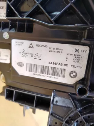 5A26FA3 Фара левая BMW 5 G30/G31 Арт e10645681, вид 3