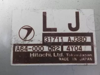 31711AJ380 Блок управления АКПП Subaru Forester SG Арт e10655358, вид 2