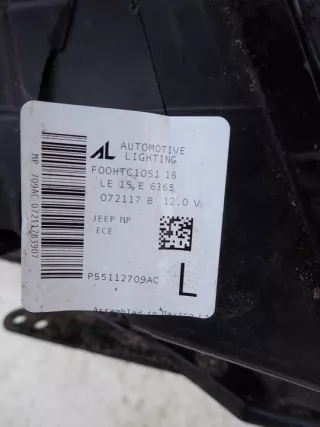 P55112709ac Фара левая Jeep Compass 2 Арт e10655667, вид 9