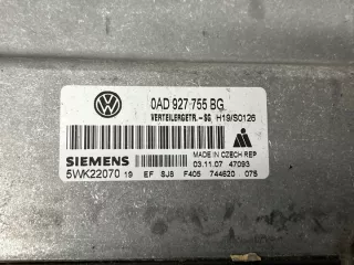 0AD927755BG 5WK22070 Блок управления АКПП Volkswagen Touareg 1 Арт e10657483, вид 4