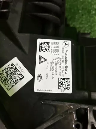 A2479068405 a2479068405 Фара правая Mercedes B W247 Арт e10658065, вид 7