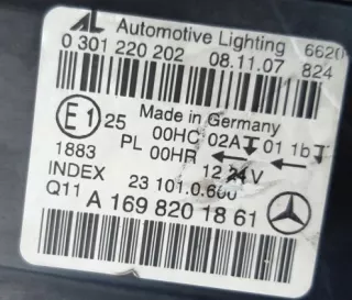 A1698201861 Фара правая Mercedes B W245 Арт e10658423, вид 4