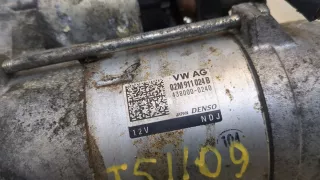 02M911024B Стартер Skoda Octavia A7 Арт 20429938, вид 3