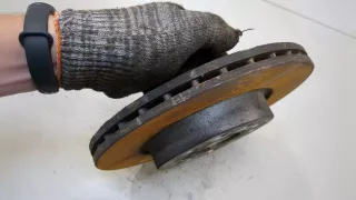 1K0615301AC Диск тормозной передний Skoda Octavia A5 restailing Арт 20430659, вид 2