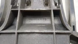 51137026934 Решетка радиатора BMW 7 E65/E66 Арт 20412145, вид 3