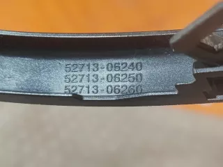 5271306240, 5271306240, 5271306250, 5271306260, 4 накладка решетки бампера Toyota Camry XV70 Арт AR309973, вид 7