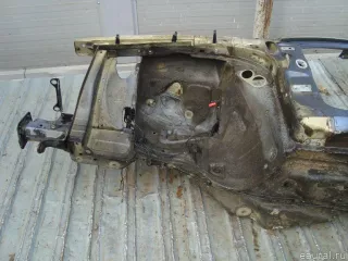 Порог со стойкой левый Skoda Superb 1 2004г.  - Фото 11