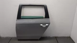 3AF833055 Дверь задняя левая серебристая Volkswagen Passat B7 Арт 20322505, вид 1