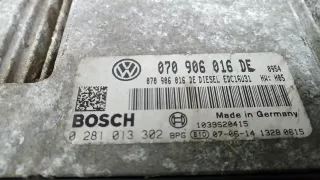 070906016de 0281013302 Блок управления двс Volkswagen Touareg 1 Арт 5EP04PC01, вид 3