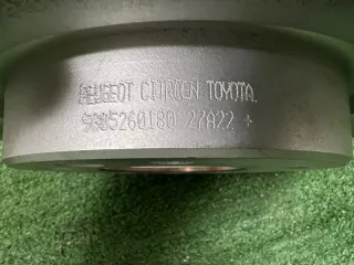 9805260180 Комплект тормозных дисков. Peugeot Expert 3 Арт DN201440, вид 8