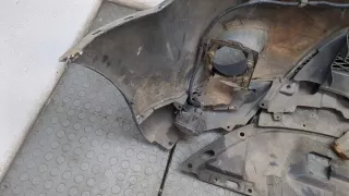 6400B829XA Бампер передний черный Mitsubishi Outlander 2 Арт 9101515, вид 5