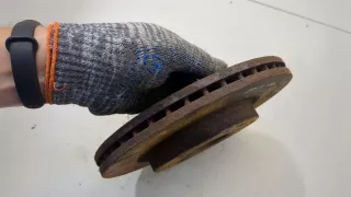 Диск тормозной передний Ford Fiesta 6 Арт 20439512, вид 2