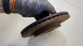  Диск тормозной передний Ford Fiesta 6 Арт 20439513, вид 3