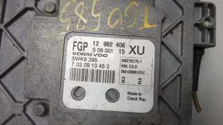 12992406 Блок управления двигателем Opel Astra H Арт 20436783, вид 2