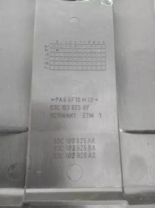 03C103925BF Декоративная крышка двигателя Volkswagen Golf 6 Арт e1566517, вид 4