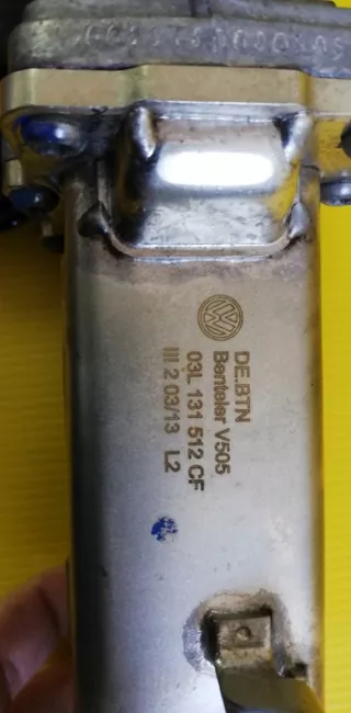03L131512C 1,6TDI 2,0TDI Радиатор EGR Volkswagen Golf 6 Арт e3269926, вид 5