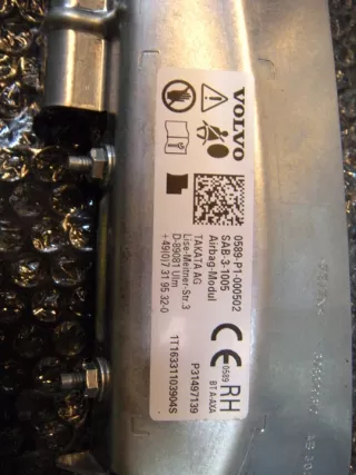31497139 31497138 Подушка безопасности Volvo S90 2 Арт e6641237, вид 2
