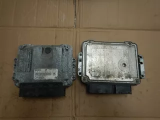 0281012867 55201792 Блок управления двигателем Opel Astra H Арт e9325585, вид 4