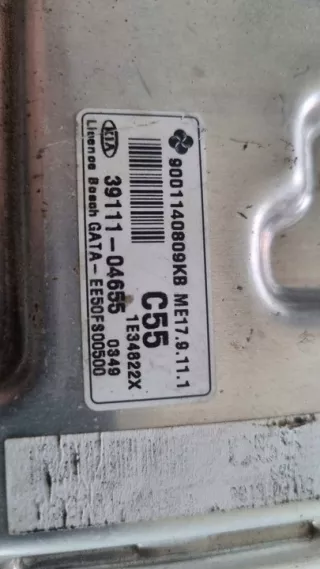 39111-04655 3911104655 9001140809KB 1E34822X Блок управления двигателем Kia Picanto 2 Арт e9530743, вид 3