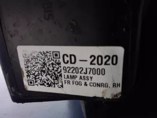 92202J7000 Фара противотуманная правая Kia Ceed 3 Арт e10678742, вид 3