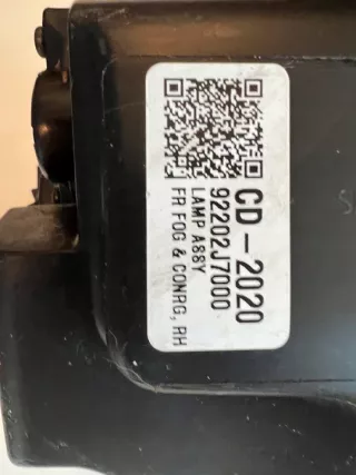 2018-2021 92202-J7000 Фара противотуманная правая Kia Ceed 3 Арт e10678789, вид 3