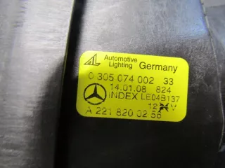 A2218200256 A2218200156 Фара противотуманная левая Mercedes S W221 Арт e10681396, вид 11