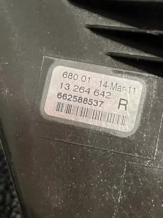 662588537 Фара противотуманная правая Opel Astra J Арт e10682809, вид 4
