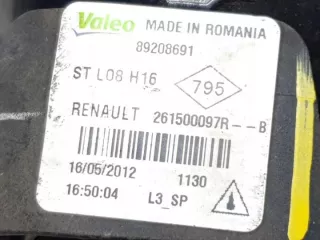 261500097R Фара противотуманная левая Renault Scenic 3 Арт e10684016, вид 5