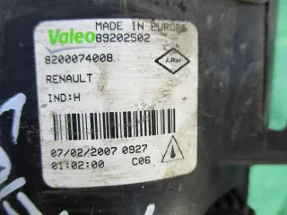 89202502 Фара противотуманная левая Renault Scenic 2 Арт e10684041, вид 4