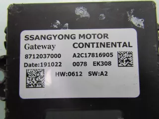 8712037000 A2C17816905 Блок управления (другие) SsangYong Korando Арт e10686135, вид 2