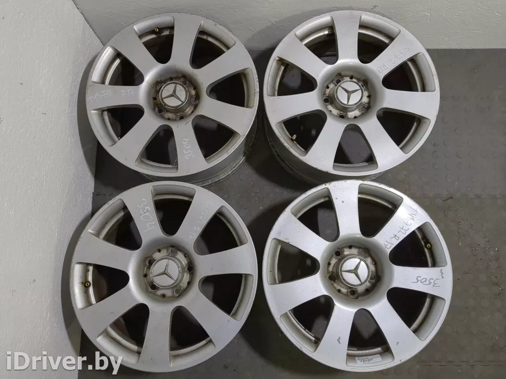A22040001259715A2214010202 Комплект литых дисков R17 5x112 DIA66.6 к Mercedes S W221 Арт 20174871