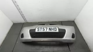 D65150031C8P Бампер передний серебристый Mazda 2 DE Арт 20369278