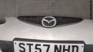 D65150031C8P Бампер передний серебристый Mazda 2 DE Арт 20369278, вид 4