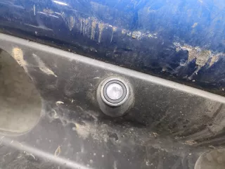 51127027046,7027046 Бампер задний синий BMW X5 E53 Арт 8622870, вид 3
