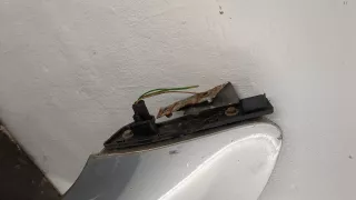  Крыло переднее левое белое Citroen C4 Grand Picasso 1 Арт 20441772, вид 4