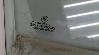 51328163844,8163844 Стекло двери передней правой BMW 7 E38 Арт 20433787, вид 2