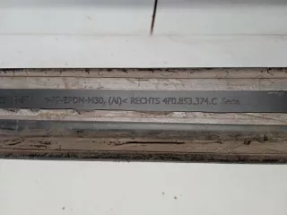 4F0853374 Накладка на порог Audi A6 C6 (S6,RS6) Арт 2-1600, вид 3