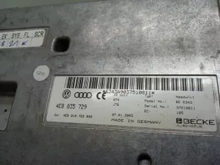 4E0035729 Блок управления (другие) Audi A8 D3 (S8) Арт 2-3661, вид 4