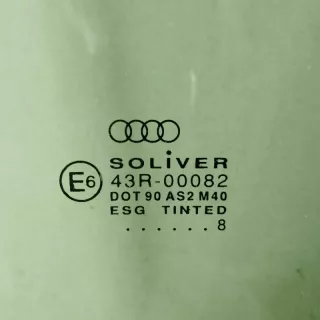  Стекло двери Audi A6 C5 (S6,RS6) Арт 2-24461, вид 2