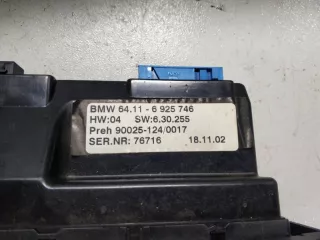 64116953186 Блок управления печки/климат-контроля BMW 7 E65/E66 Арт 2-32217, вид 4