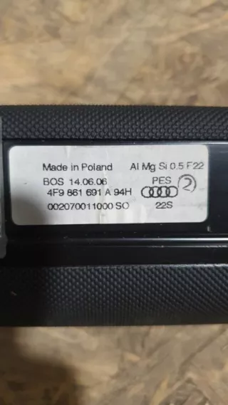 4F9861691A94H Шторка багажника Audi A6 C6 (S6,RS6) Арт 2-37891, вид 4