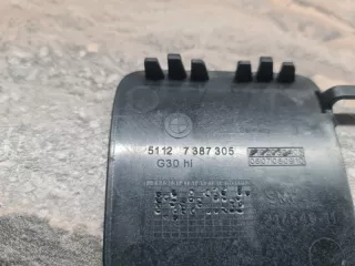 51127387305 Заглушка (решетка) в бампер BMW 5 G30/G31 Арт 2-38097, вид 4